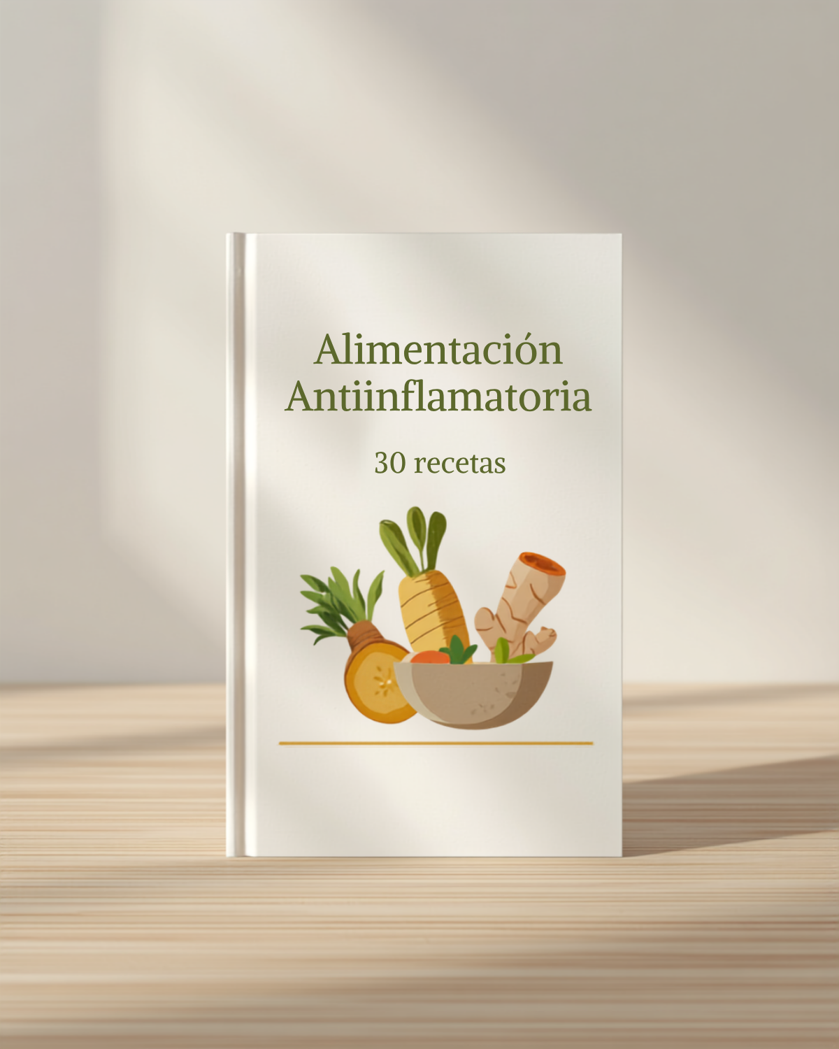 Bonus: Alimentacion Antiinflamatoria - mockup del libro digital